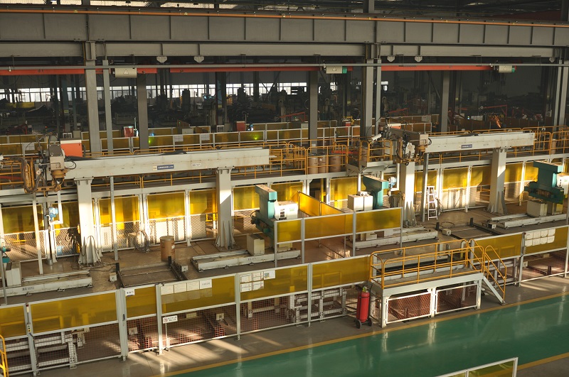 徐工挖掘機廠家內景